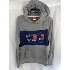Homage Columbus Blue Jackets CBJ Hockey Hoodie Hooded Sweatshirt Small
